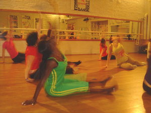 Cours de danse aficaine