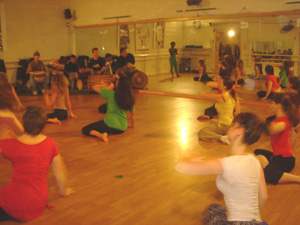 Cours de danse d'Asseta Zoungrana