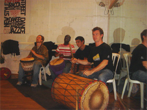 Cours de danse d'Asseta Zoungrana