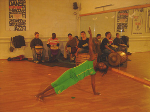 Cours de danse d'Asseta Zoungrana