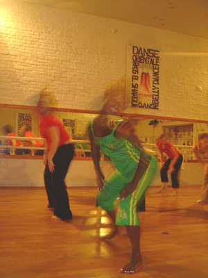 Cours de danse d'Asseta Zoungrana